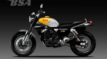 21st century BSA Victor - Rendering
