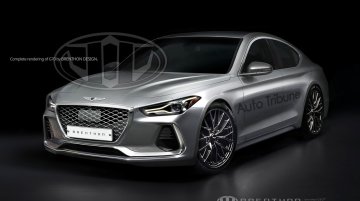 Genesis G70 (BMW 3 Series rival) rendered based on spy images