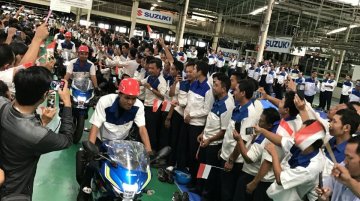 Suzuki GSX-R150 production commences in Indonesia