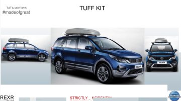 Tata Hexa accessories