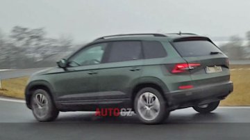 2017 Skoda Yeti spied undisguised, exterior revealed