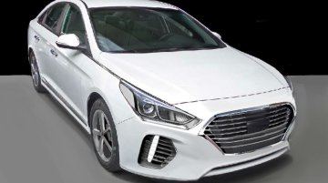 2018 Hyundai Sonata (facelift) exterior rendered