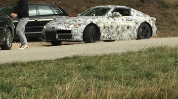 Next-gen Toyota Supra spied up close in France