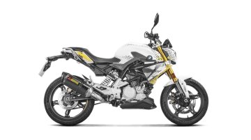 BMW G 310R gets new optional exhaust system by Akrapovic