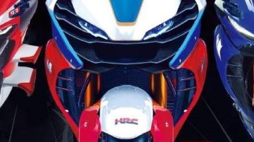 Honda V4 superbike - Rendering