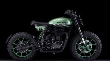 Royal Enfield Classic 500 Green Fly