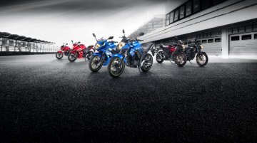 2017 Suzuki Gixxer range
