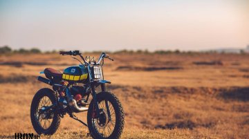 Yamaha RX100 Baby Blue