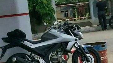 2017 Yamaha V-Ixion spotted in Indonesia sans camouflage