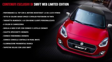 2017 Suzuki Swift Web Edition