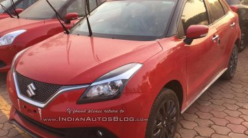 Maruti Baleno RS spy shots