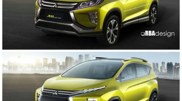 Production Mitsubishi XM MPV rendered