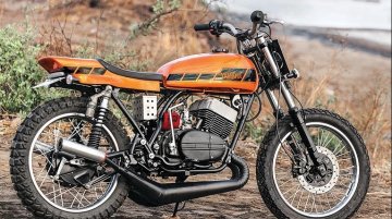 Yamaha RD350 Sun chaser by JC Moto