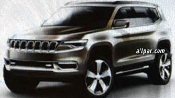 Jeep K8 SUV concept revealed in leaked sketches