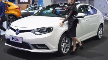 India-bound MG Motor showcases the MG6 Fastback at BIMS 2017