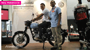 Royal Enfield Classic 350 Redditch at 2017 Indonesia International Motor Show