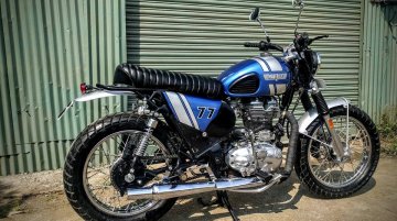 Royal Enfield Classic Maverick Scrambler by Dochaki