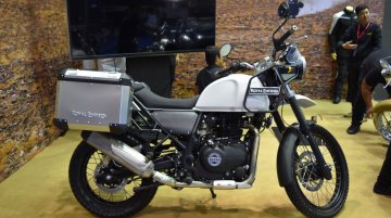 Royal Enfield Himalayan FI showcased at BIMS 2017