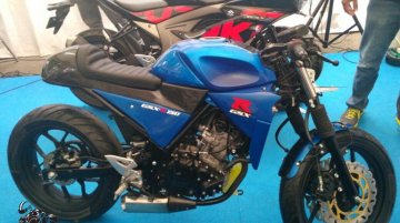 Suzuki GSX-R150 cafe racer concept