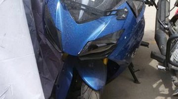 Production TVS Akula 310 completely exposed in spyshots