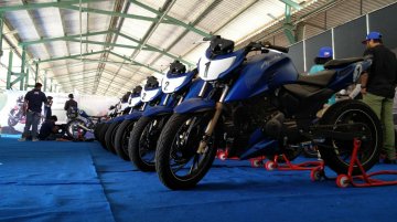 TVS Apache RTR 200 Track Experience