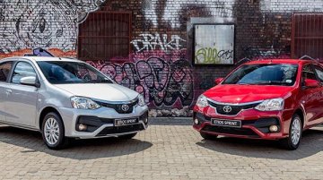 India-made Toyota Etios Sprint launched in South Africa