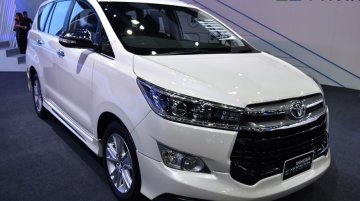 Toyota Innova Crysta showcased at BIMS 2017