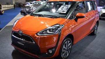 Toyota Sienta showcased at BIMS 2017