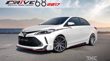 2017 Toyota Vios gets Ter Studio body kit