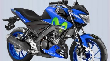 2017 Yamaha V-Ixion R rendered in MotoGP colours