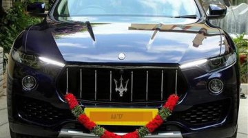 First Maserati Levante for Indian market spotted in Bengaluru