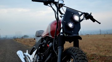 Honda Unicorn 150 Scrambler by Furious Customs