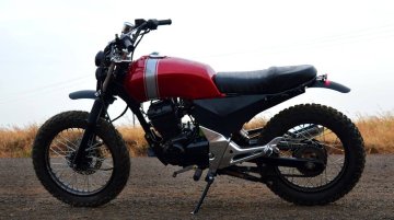 Honda Unicorn 150 Scrambler by Furious Customs