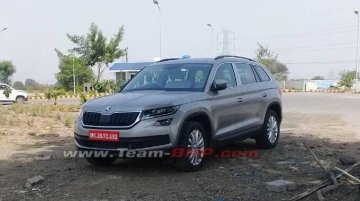 Indian-spec Skoda Kodiaq