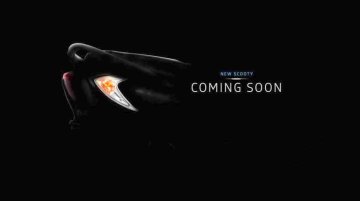 Mysterious 'New TVS Scooty' teased