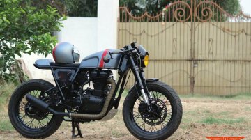 Royal Enfield Continental GT Grey Hound by TNT Motorcycles