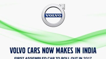 Volvo Cars announces local assembly plans of its portfolio in India