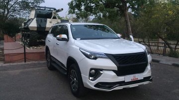 Toyota Fortuner bodykit by Tithum