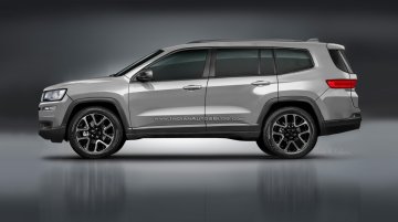 7-seat Jeep vehicle rendered based on patent leaks