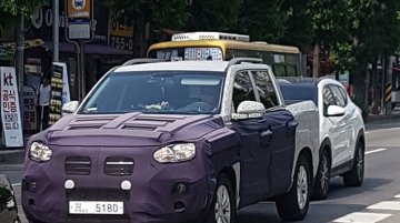 All-new SsangYong Rexton-based SsangYong Q200 spied