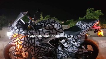 TVS Apache RR 310S backlit instrumentation