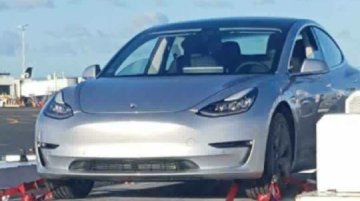 Tesla Model 3 spotted outside the USA for the first time