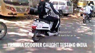 'Upcoming Yamaha scooter' spied is the Yamaha Nozza Grande