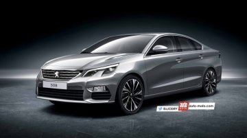 Next-gen 2018 Peugeot 508 - Rendering