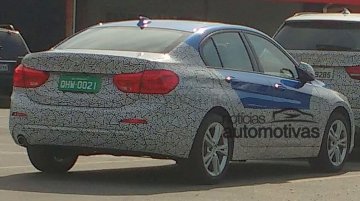 BMW 1 Series Sedan spotted in Brazil