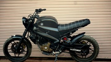Bajaj Pulsar NS 200 Scrambler by Motorland Customs