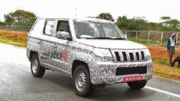 Mahindra TUV500 spotted in Pondicherry [Update]