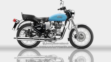 Royal Enfield Bullet ES 350 Redditch - Renderings