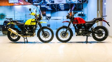 Royal Enfield Himalayan Candy colours