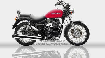 Royal Enfield Thunderbird 350 Redditch - Renderings